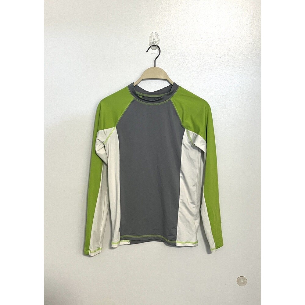 Cat & Jack Boys Long Sleeve Rash Guard Swim Shirt Sz XL (16)